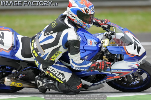 2008-05-11 Monza 3179 Suzuki GSX R European Cup - Emeric Jonchiere